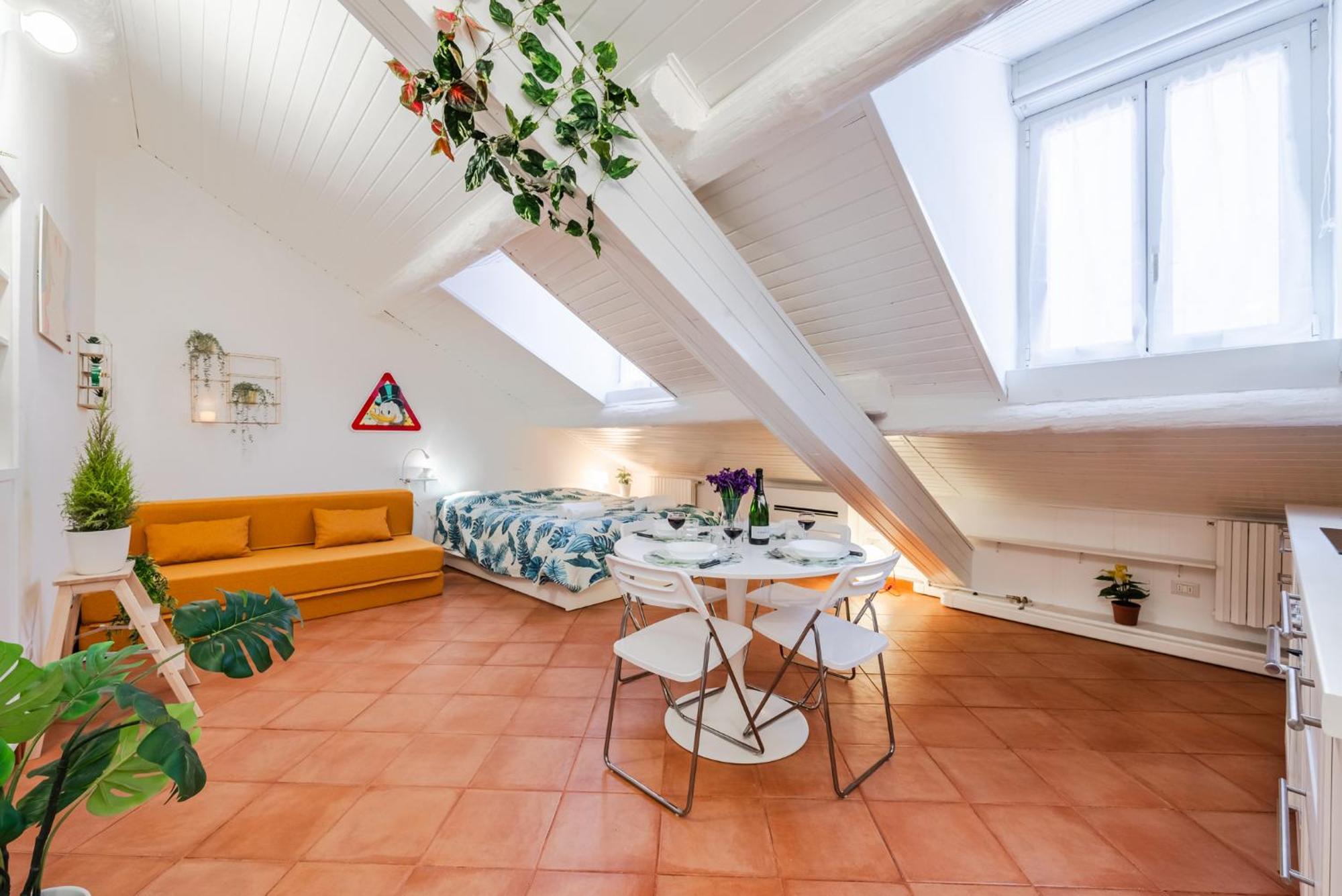 The White Jungle - San Babila Attic Daire Milano Dış mekan fotoğraf